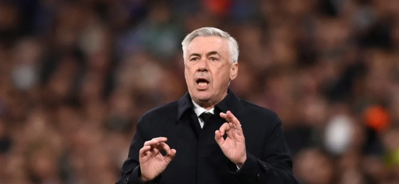 Carlo Ancelotti. Foto: AFP