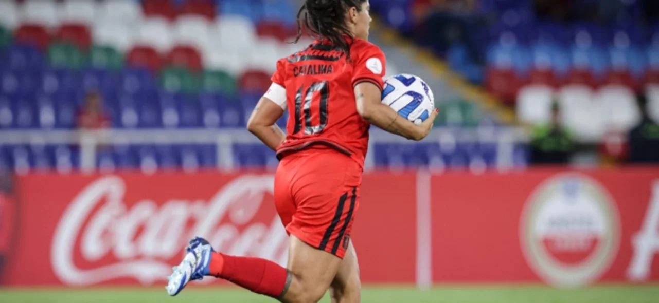 Catalina Usme abrió la serie al minuto 28' - Flickr / Confederación Sudamericana de Fútbol