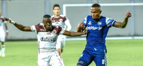 Cúcuta rescató 1 punto ante Atlético en el cuadrangular. / Foto: Vizzorimage.