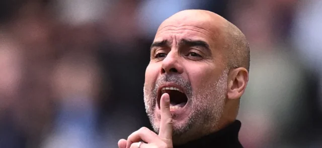 Pep Guardiola. Foto: AFP