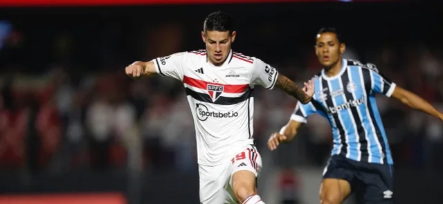 James Rodríguez- Foto: @SaoPauloFC