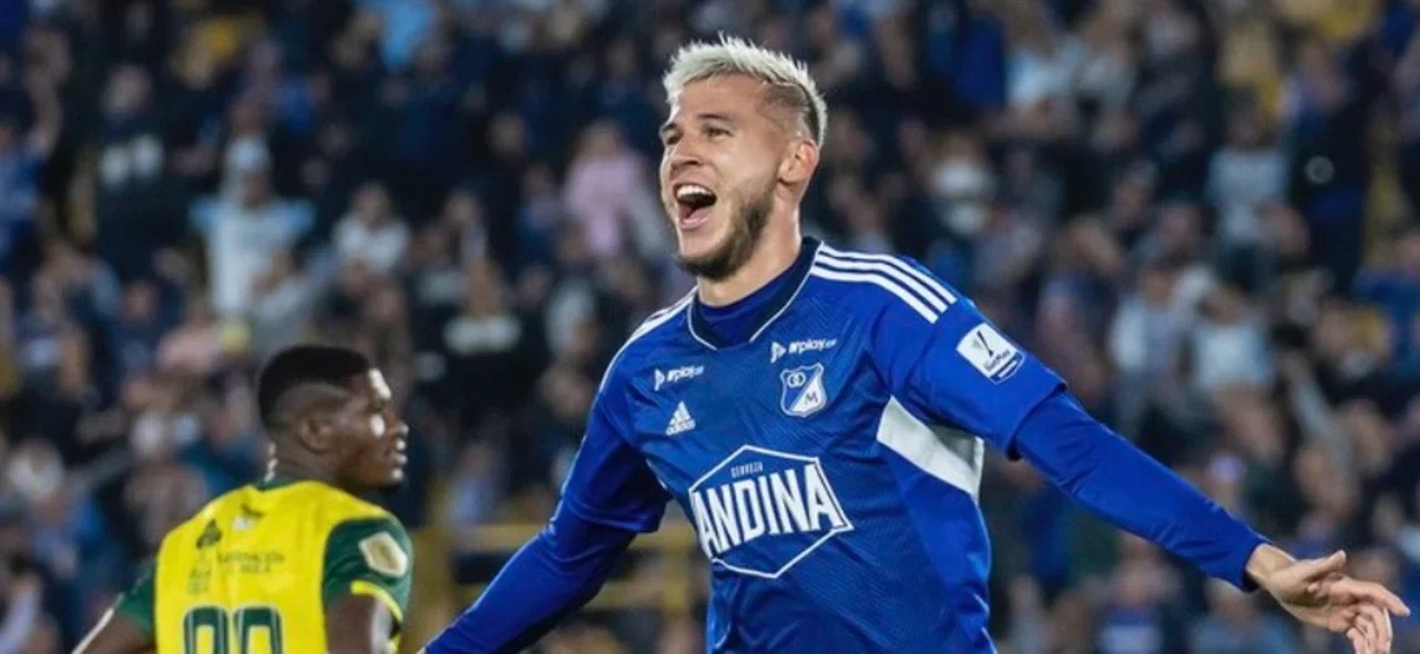 Juan Pablo Vargas: Foto: @MillosFCoficial