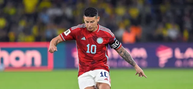 James Rodríguez. Foto: AFP