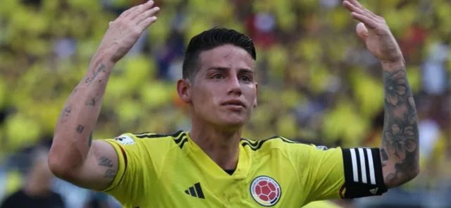 James Rodríguez. Foto: VizzorImage / Jairo Cassiani