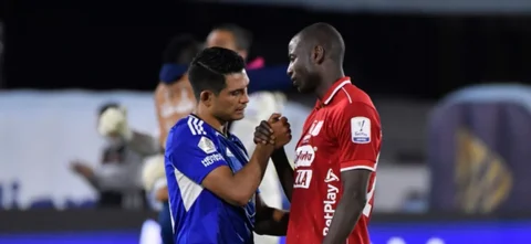 América recibe a Millonarios. Foto: VizzorImage/ Gabriel Aponte