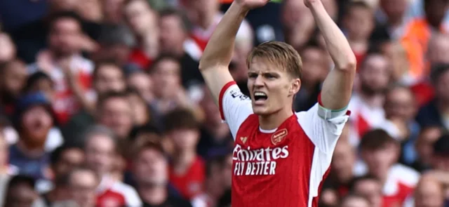 Martin Odegaard. Foto: AFP