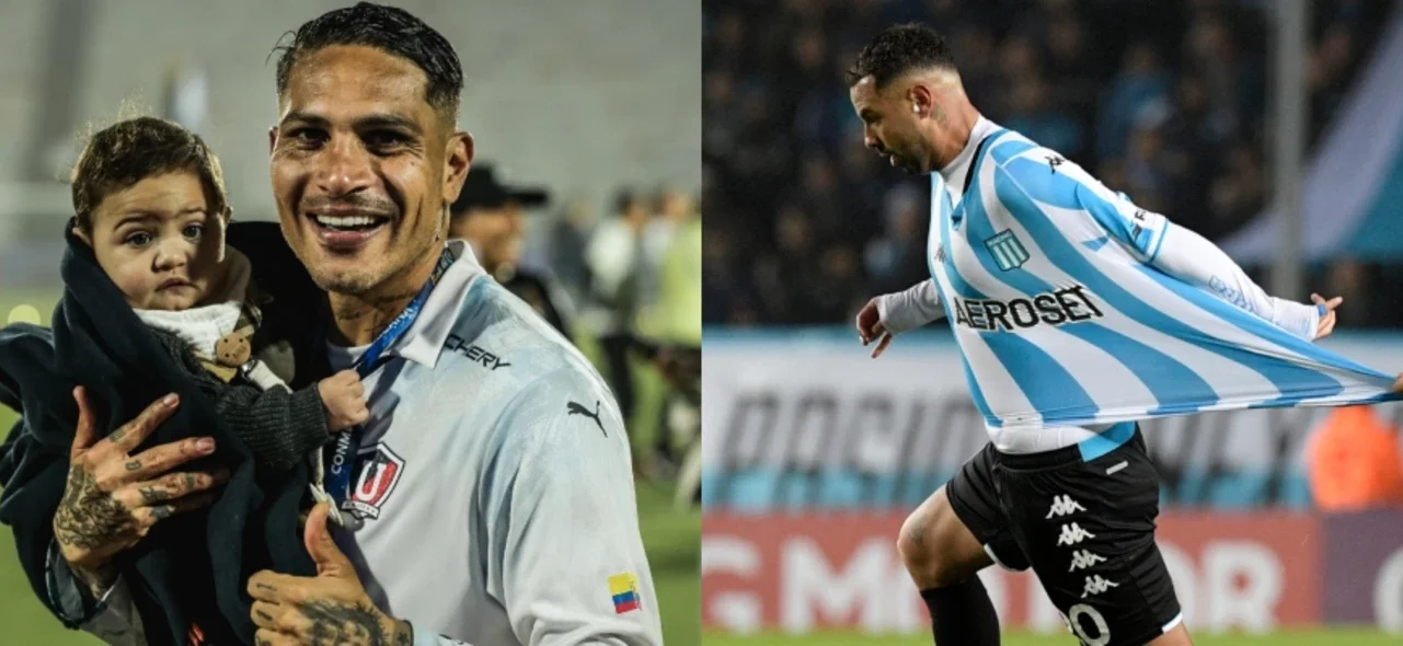 Paolo Guerrero y Edwin Cardona - Fotos - LDU y AFP