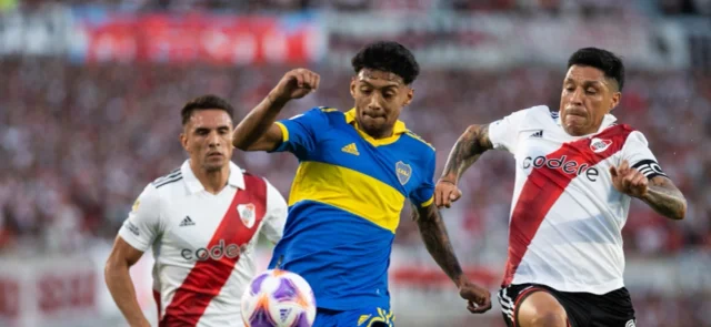 Boca Juniors vs. River Plate.