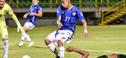Once Caldas sufrió una dura derrota ante Boyacá Chicó - VizzorImage / Edward Leguizamon