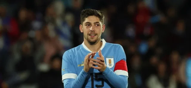 Federico Valverde. Foto: AFP