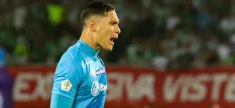 Aldair Quintana - Arquero de Deportivo Pereira - VizzorImage / Pablo Bohorquez