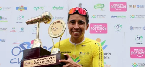 Aldemar Reyes, campeón del Clásico RCN. / Foto: Team Medellín