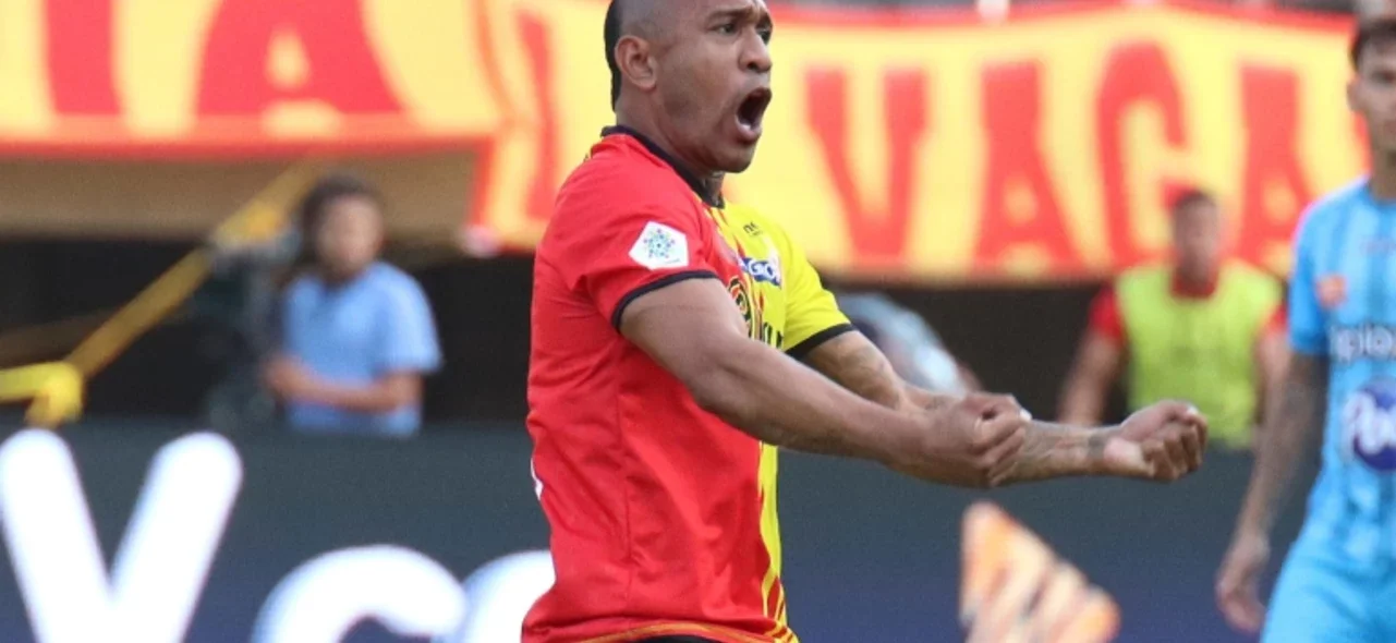 Ángelo Rodríguez - Delantero de Deportivo Pereira - VizzorImage / Pablo Bohórquez