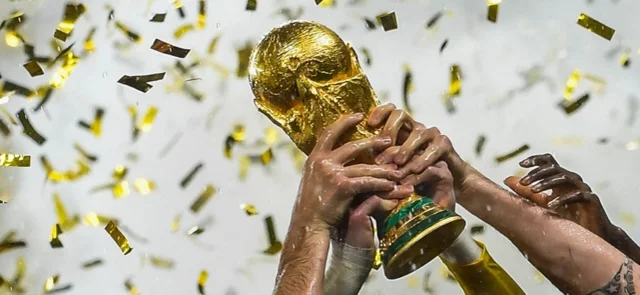 Trofeo de la Copa Mundial de Fútbol - AFP