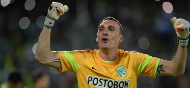 Franco Armani - Portero argentino con paso por Atlético Nacional - AFP