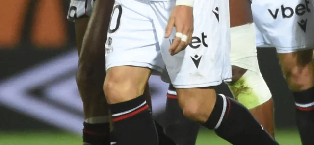 Futbolistas de Niza de Francia - AFP