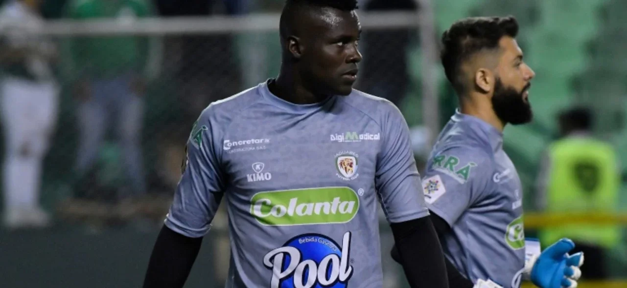 Giovanny Banguera - Arquero de Jaguares de Córdoba - VizzorImage / Gabriel Aponte
