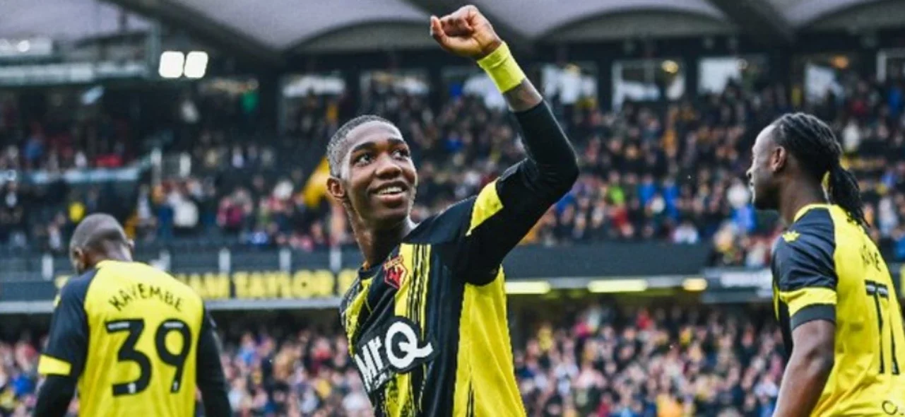 Golazo de Yaser ASprilla con Watford vs. Millwall. / Foto: Vizzorimage.