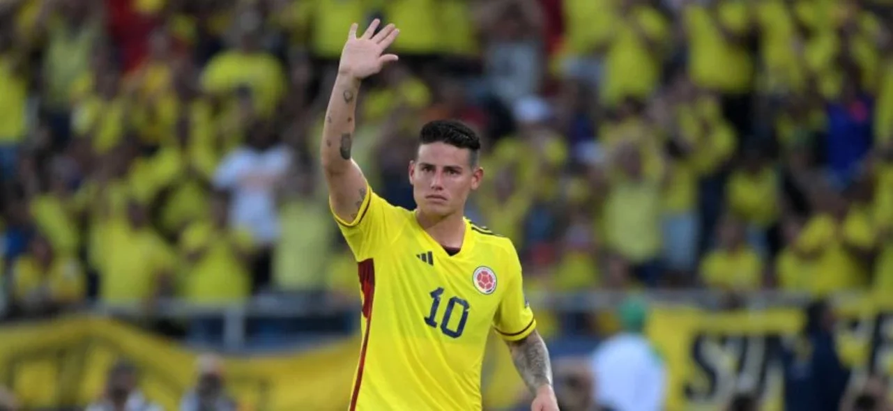 James reaccionó ante los elogios de Bielsa / AFP