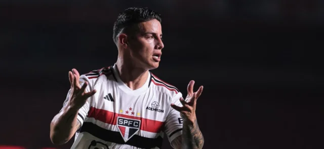 Así le iría a James la próxima temporada con Sao Paulo / AFP