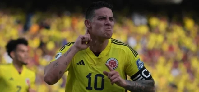 James Rodríguez - Volante de la selección Colombia - AFP