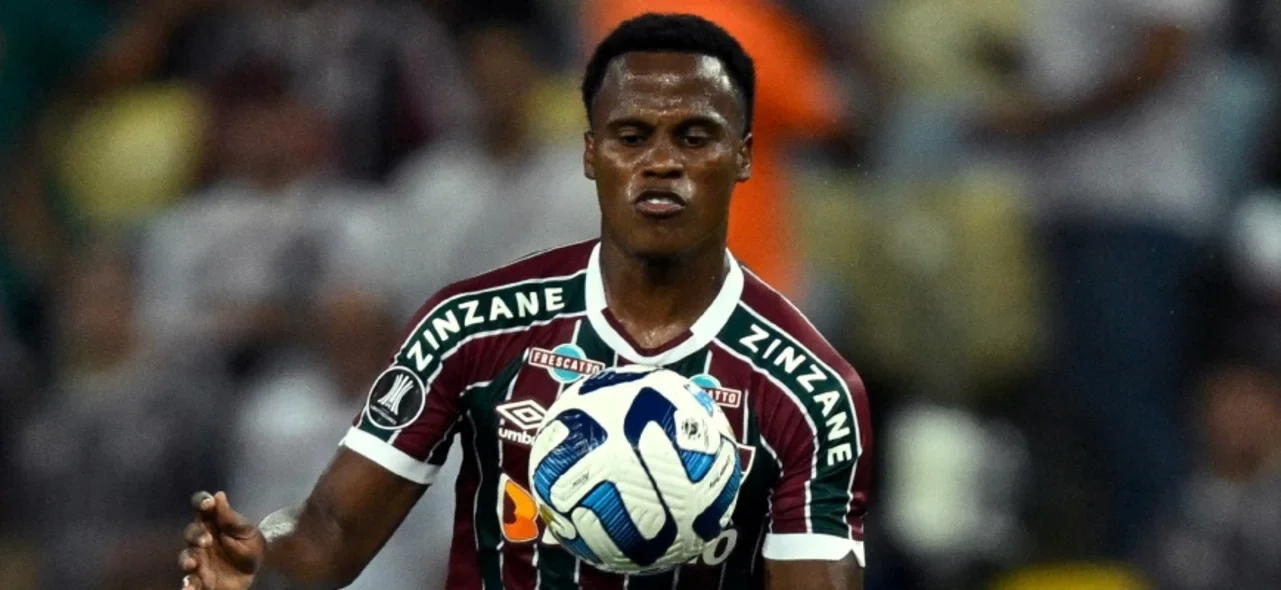 Jhon Arias - Volante colombiano de Fluminense de Brasil - AFP