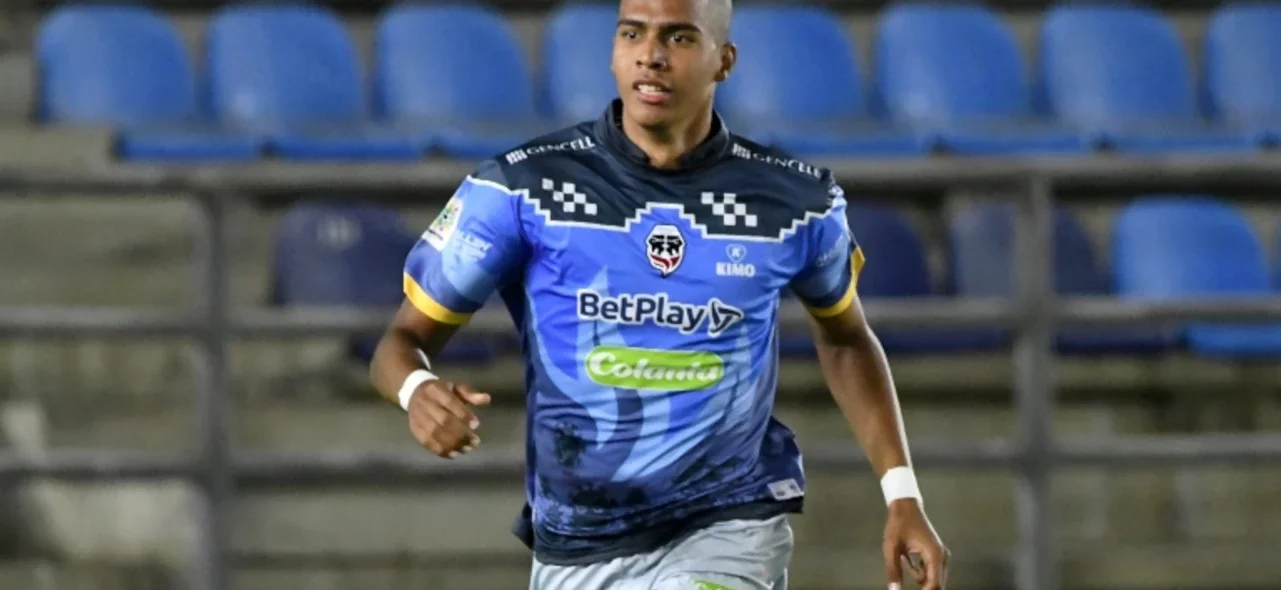 Jhonier Blanco - Delantero de Fortaleza - VizzorImage / Miguel Vermeire