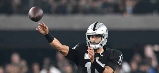 Jimmy Garoppolo, Quarterback de los Raiders de las Vegas - AFP
