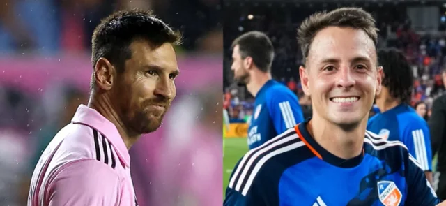 Lionel Messi vs. Santiago Arias - AFP