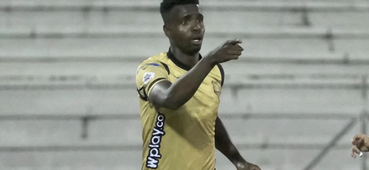 Marco Pérez - Delantero de Águilas Doradas - VizzorImage / Juan José Horta