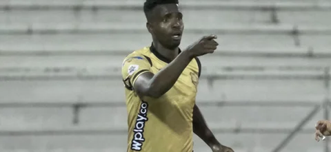 Marco Pérez - Delantero de Águilas Doradas - VizzorImage / Juan José Horta