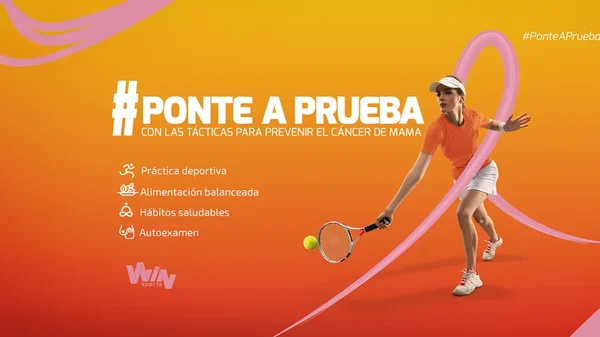 Mes rosa: Win Sports se une a la prevención del cáncer de mama
