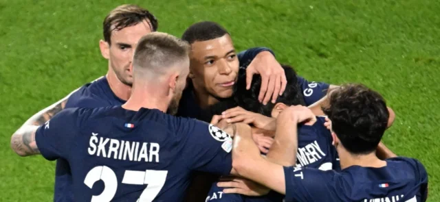 Kylian Mbappé abrió el camino para la goleada de PSG a Milan - AFP