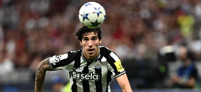 Sandro Tonali - Volante italiano de Newcastle United - AFP
