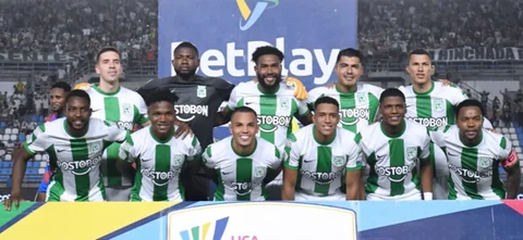 Equipo titular de Atlético Nacional vs. Unión Magdalena - VizzorImage / Miguel Vermeire