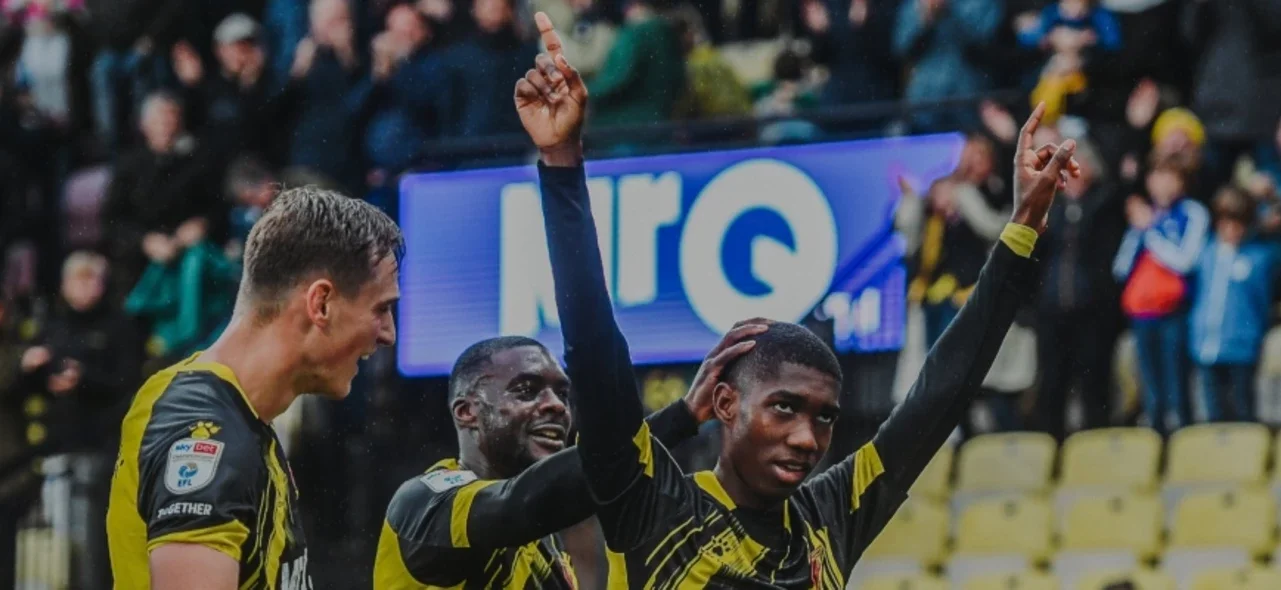 Yáser Asprilla - Delantero colombiano de Watford de Inglaterra - X: @WatfordFC