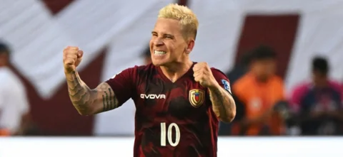 Yeferson Soteldo - Delantero de selección Venezuela - AFP