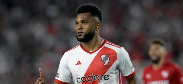 Miguel Borja. Foto: AFP