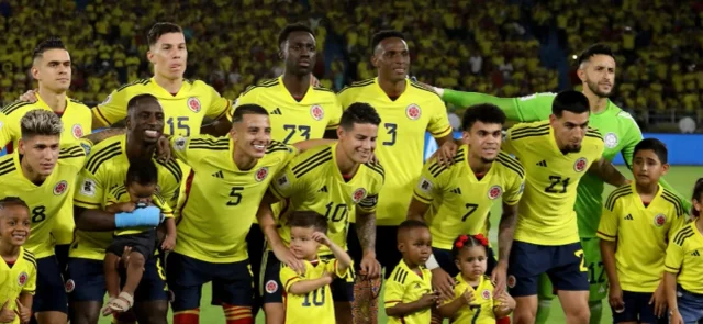 Selección Colombia. Foto: VizzorImage / Jairo Cassiani