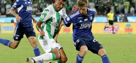 Nacional 1 - 1 Millonarios - VizzorImage / Paulina Betancur