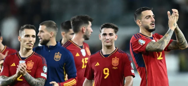 España se pasea por las eliminatorias. Foto: AFP