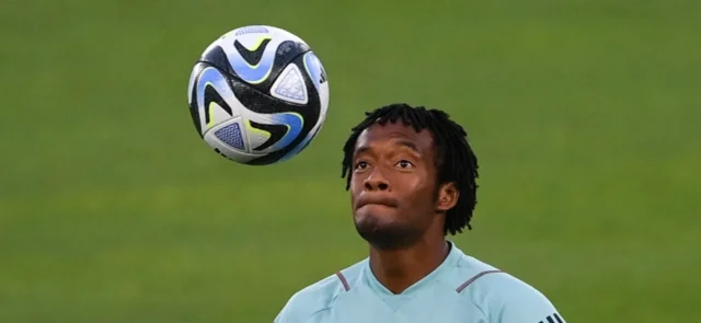 Juan Guillermo Cuadrado. Foto: AFP