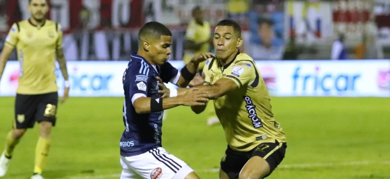 Junior y Águilas empataron. Foto: VizzorImage / Daniel Gallo