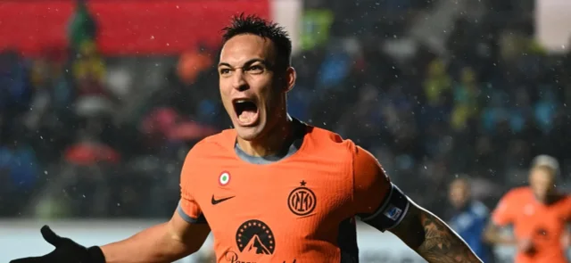 Lautaro Martínez. Foto: AFP