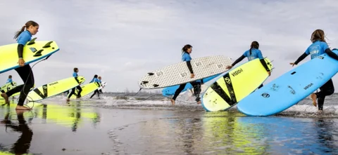 Paddle Surf, el deporte que cautiva a Colombia. / Foto: AFP.