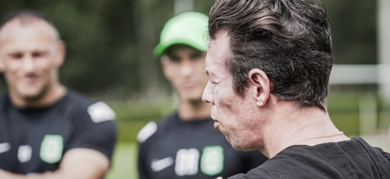Rigoberto Urán en la sede de Nacional - Foto: @Nacionaloficial