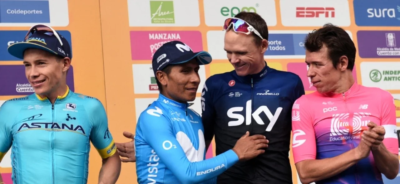 Nairo Quintana y Rigoberto Urán - Foto: AFP