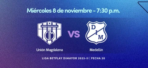 Unión Magdalena vs. Medellín.