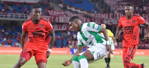 Nacional le repitió la dosis a América | Foto: VizzorImage / Gabriel Aponte