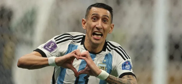 Ángel Di María oficializó su retiro de la selección argentina / AFP
